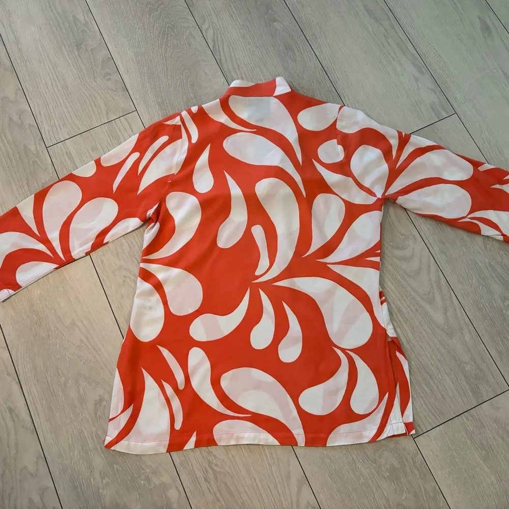 Beautiful Orange and White Escapada Tunic - Picture 2 of 3